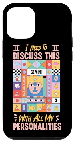 Gemini Zodiac: Ich muss mit all meinen Persönlichkeiten sprechen Hülle für iPhone 12/12 Pro von Gemini Zodiac Sign Designs For Women