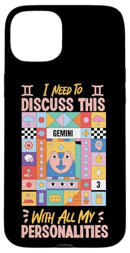 Gemini Zodiac: Ich muss mit all meinen Persönlichkeiten sprechen Hülle für iPhone 15 Plus Gemini Zodiac: Ich muss mit all meinen Persönlichkeiten sprechen Hülle für iPhone 15 Plus von Gemini Zodiac Sign Designs For Women