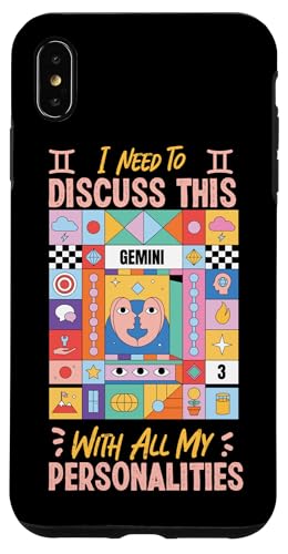 Gemini Zodiac: Ich muss mit all meinen Persönlichkeiten sprechen Hülle für iPhone XS Max Gemini Zodiac: Ich muss mit all meinen Persönlichkeiten sprechen Hülle für iPhone XS Max von Gemini Zodiac Sign Designs For Women
