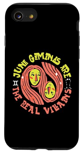 Zwillinge: Juni Geminis sind die echten Bösewichte Hülle für iPhone SE (2020) / 7 / 8 von Gemini Zodiac Sign Designs For Women