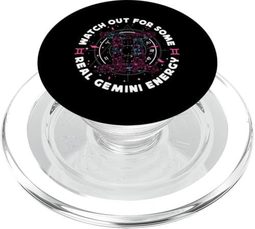 Zwillings-Sternzeichen: Achten Sie auf echte Zwillingsenergie PopSockets PopGrip für MagSafe Zwillings-Sternzeichen: Achten Sie auf echte Zwillingsenergie PopSockets PopGrip für MagSafe von Gemini Zodiac Sign Designs For Women