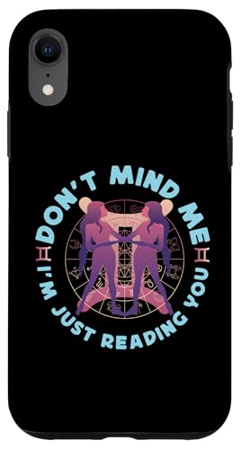 Zwillings-Sternzeichen: Don't Mind Me, I'm Just Reading You Hülle für iPhone XR Zwillings-Sternzeichen: Don't Mind Me, I'm Just Reading You Hülle für iPhone XR von Gemini Zodiac Sign Designs For Women