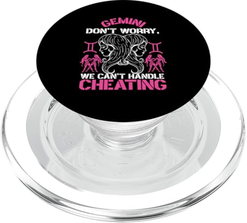 Zwillings-Sternzeichen: Don't Worry, We Can't Handle Cheating PopSockets PopGrip für MagSafe Zwillings-Sternzeichen: Don't Worry, We Can't Handle Cheating PopSockets PopGrip für MagSafe von Gemini Zodiac Sign Designs For Women