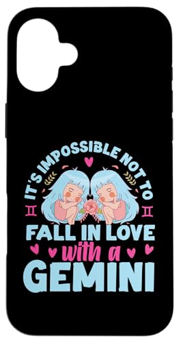 Zwillings-Sternzeichen: Impossible Not To Fall In Love With A Gemini Hülle für iPhone 16 Plus Zwillings-Sternzeichen: Impossible Not To Fall In Love With A Gemini Hülle für iPhone 16 Plus von Gemini Zodiac Sign Designs For Women