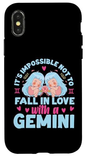 Zwillings-Sternzeichen: Impossible Not To Fall In Love With A Gemini Hülle für iPhone X/XS von Gemini Zodiac Sign Designs For Women
