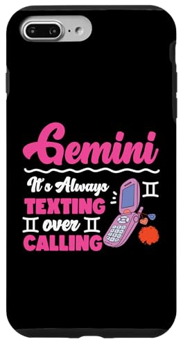 Zwillings-Sternzeichen: It's Always Texting Over Calling Hülle für iPhone 7 Plus/8 Plus Zwillings-Sternzeichen: It's Always Texting Over Calling Hülle für iPhone 7 Plus/8 Plus von Gemini Zodiac Sign Designs For Women