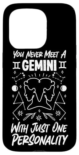 Zwillings-Sternzeichen: Treffen Sie nie einen Zwilling mit nur einer Persönlichkeit Hülle für iPhone 15 Pro von Gemini Zodiac Sign Designs For Women