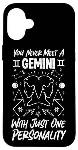 Zwillings-Sternzeichen: Treffen Sie nie einen Zwilling mit nur einer Persönlichkeit Hülle für iPhone 16 Plus von Gemini Zodiac Sign Designs For Women