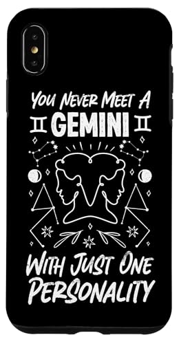 Zwillings-Sternzeichen: Treffen Sie nie einen Zwilling mit nur einer Persönlichkeit Hülle für iPhone XS Max Zwillings-Sternzeichen: Treffen Sie nie einen Zwilling mit nur einer Persönlichkeit Hülle für iPhone XS Max von Gemini Zodiac Sign Designs For Women