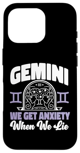 Zwillings-Sternzeichen: Zwillinge – Wir bekommen Angst, wenn wir liegen Hülle für iPhone 16 Pro Zwillings-Sternzeichen: Zwillinge – Wir bekommen Angst, wenn wir liegen Hülle für iPhone 16 Pro von Gemini Zodiac Sign Designs For Women