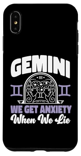 Zwillings-Sternzeichen: Zwillinge – Wir bekommen Angst, wenn wir liegen Hülle für iPhone XS Max Zwillings-Sternzeichen: Zwillinge – Wir bekommen Angst, wenn wir liegen Hülle für iPhone XS Max von Gemini Zodiac Sign Designs For Women
