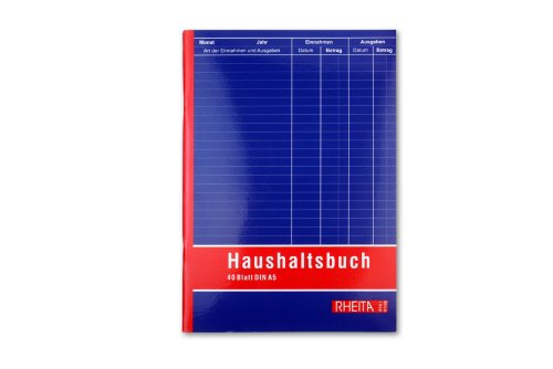 Haushaltsbuch 40 Blatt DIN A5 von GenWJ