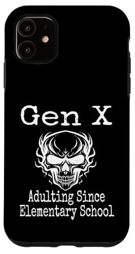 Gen X Erwachsene seit Grundschule Humor Lustiger Spruch Hülle für iPhone 11 Gen X Erwachsene seit Grundschule Humor Lustiger Spruch Hülle für iPhone 11 von GenX Humor