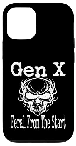 Gen X Feral From The Start Humor Lustiger Spruch Generation X Hülle für iPhone 12/12 Pro Gen X Feral From The Start Humor Lustiger Spruch Generation X Hülle für iPhone 12/12 Pro von GenX Humor