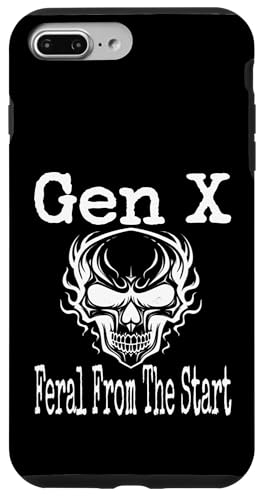 Gen X Feral From The Start Humor Lustiger Spruch Generation X Hülle für iPhone 7 Plus/8 Plus Gen X Feral From The Start Humor Lustiger Spruch Generation X Hülle für iPhone 7 Plus/8 Plus von GenX Humor