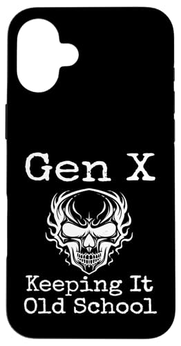 Gen X Keeping It Old School Humor Lustiger Spruch Generation X Hülle für iPhone 16 Plus Gen X Keeping It Old School Humor Lustiger Spruch Generation X Hülle für iPhone 16 Plus von GenX Humor