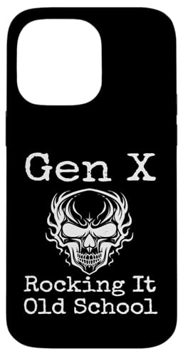 Gen X Rocking It Old School Humor Lustiger Spruch Generation X Hülle für iPhone 14 Pro Max Gen X Rocking It Old School Humor Lustiger Spruch Generation X Hülle für iPhone 14 Pro Max von GenX Humor