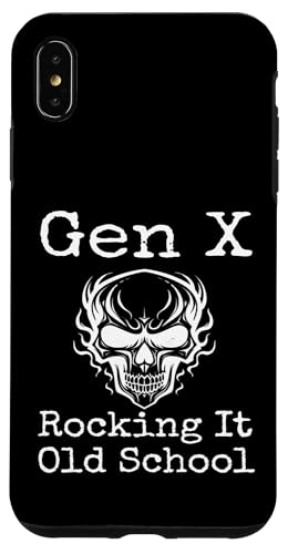 Gen X Rocking It Old School Humor Lustiger Spruch Generation X Hülle für iPhone XS Max Gen X Rocking It Old School Humor Lustiger Spruch Generation X Hülle für iPhone XS Max von GenX Humor