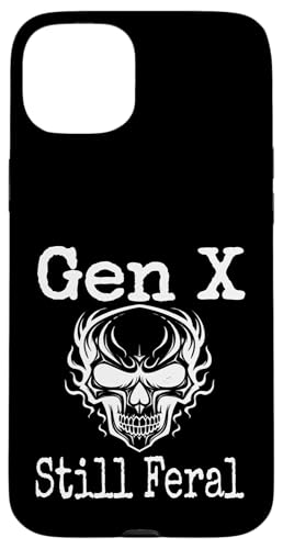 Gen X Still Feral Skull Humor Lustiger Spruch Generation X Hülle für iPhone 15 Plus Gen X Still Feral Skull Humor Lustiger Spruch Generation X Hülle für iPhone 15 Plus von GenX Humor