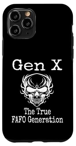 Gen X The True FAFO Generation Humor Funny Spruch Generation Hülle für iPhone 11 Pro Gen X The True FAFO Generation Humor Funny Spruch Generation Hülle für iPhone 11 Pro von GenX Humor