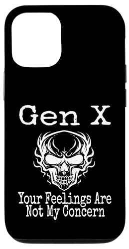 Gen X You're Feelings Are Not My Concern Humor Lustiger Spruch Hülle für iPhone 12/12 Pro Gen X You're Feelings Are Not My Concern Humor Lustiger Spruch Hülle für iPhone 12/12 Pro von GenX Humor