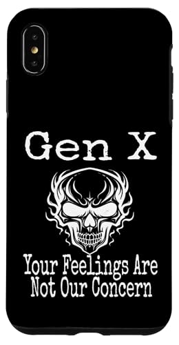 Gen X You're Feelings Are Not Our Concern Humor Lustiger Spruch Hülle für iPhone XS Max Gen X You're Feelings Are Not Our Concern Humor Lustiger Spruch Hülle für iPhone XS Max von GenX Humor