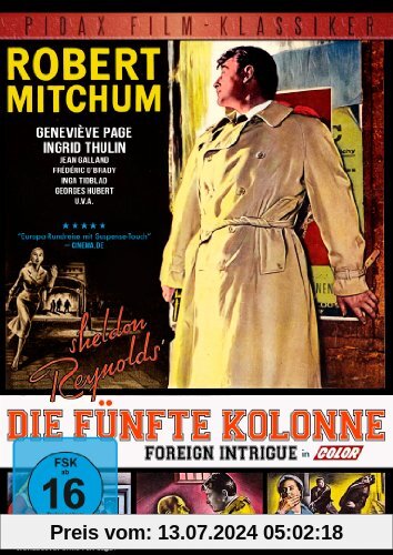 Die fünfte Kolonne (Foreign Intrigue) - Kultfilm mit Hollywood-Legende Robert Mitchum (Pidax Film-Klassiker) von Gene Levitt