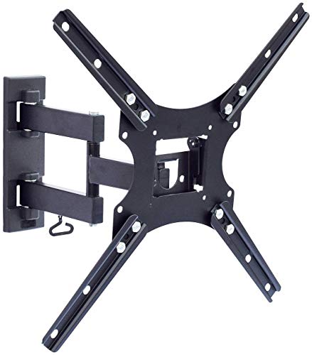 General Office Fernseher Halterung: Schwenkbare TV-/Monitor-Wandhalterung, 66-140 cm (26"-55"), bis 30 kg (TV Halter, Wandhalterung für Fernseher, Fernsehen) von General Office