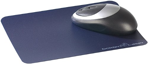 GeneralKeys Maus Unterlage: Mauspad SuperFix - blau (Mauspad für Funkmaus, Mauspad für Optische Maus, Computermaus) von GeneralKeys