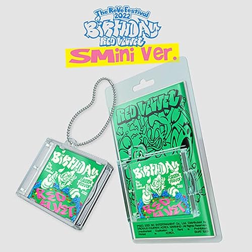 ( NFC CD ) RED VELVET THE REVE FESTIVAL 2022 BIRTHDAY Album ( SMINI Ver. ) ( GREEN FLAVOR+1ea Store Gift Card ) K-POP SEALED von Generic