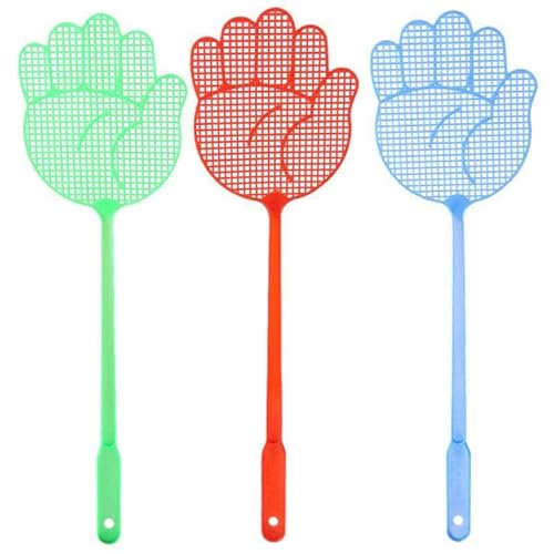 1 PC Kunststoff Fliegenklatsche Fliegenklatsche Haushaltskontrollwerkzeuge Gartenbedarf Zufällige Farbe Langlebig und modisch von Generic