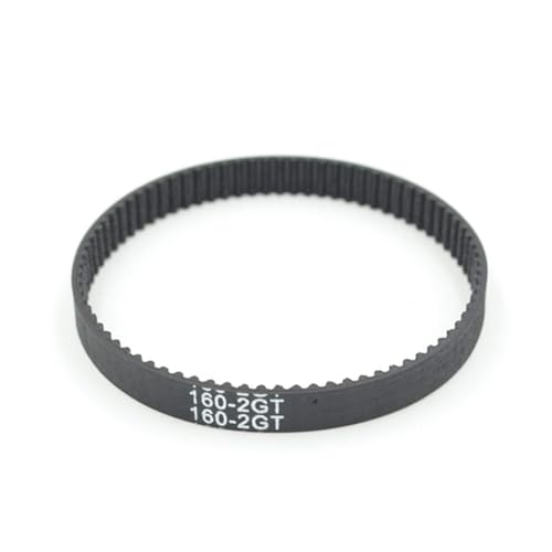 10 Pcs GT2 Synchronriemen, Breite 6/9mm, Länge 160mm, Zähne 80, 2GT Geschlossener Synchronriemen, Für 3D-Drucker, 160-2GT, Ersatzteile 160-GT2(9mm) von Generic