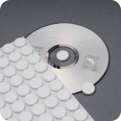 100 CD Klebepunkte Hartschaumpunkte Haltepunkte weiß 100 CD Klebepunkte Hartschaumpunkte Haltepunkte weiß von Generic