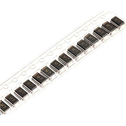 100 neue 1N4007 IN4007 M7, SMD-Dioden, 1 A/1000 V Gleichrichter 100 neue 1N4007 IN4007 M7, SMD-Dioden, 1 A/1000 V Gleichrichter von Generic