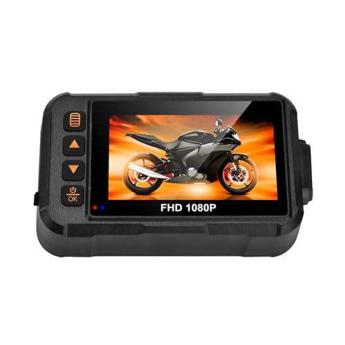 1080P DVR Kamera - 3 Zoll wasserdichter Doppelk Recorder | Auto Dashcam mit Weitwinkel, Frontansicht, Nachtsicht, Aufnahme I von Generic