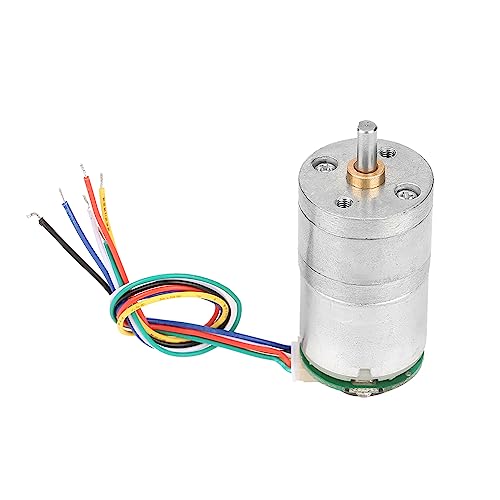 12 V GM25 310 DC -Encoder -Zahnradmotor hohe Drehmoment Tief Noise Metal Getriebe für Fensteröffner -Türöffner Mini -Windklassanwendungen (DC12 30 U/min) von Generic