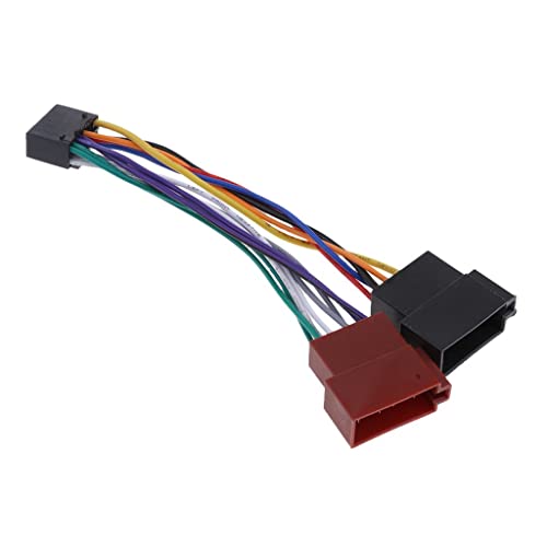 16 Pin ISO Stromkabelbaum Adapter Autoradio StromStromkabel für/EU Stecker von Generic