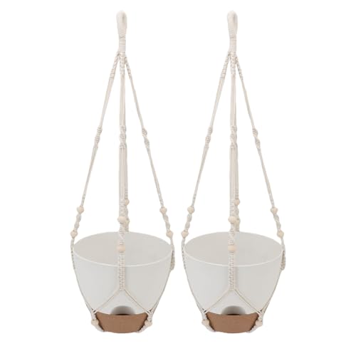 2 Packung 10 Zoll Selbstbewendendes Pflanzer Plastik Holz Hanges Blumenkorb mit Entwässerungslöchern für Innengarten Im Freien Im Freien Garten Haus 2 Packung 10 Zoll Selbstbewendendes Pflanzer Plastik Holz Hanges Blumenkorb mit Entwässerungslöchern für Innengarten Im Freien Im Freien Garten Haus von Generic