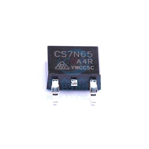 2 Stück Feldeffekt-Transistor (MOSFET) N-Kanal 650V 7A TO-252-2 (DPAK) CS7N65A4R von Generic