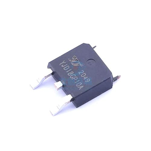2 Stück Feldeffekt Transistor (MOSFET) P Kanal 100V 18A TO-252 YJD18GP10A von Generic
