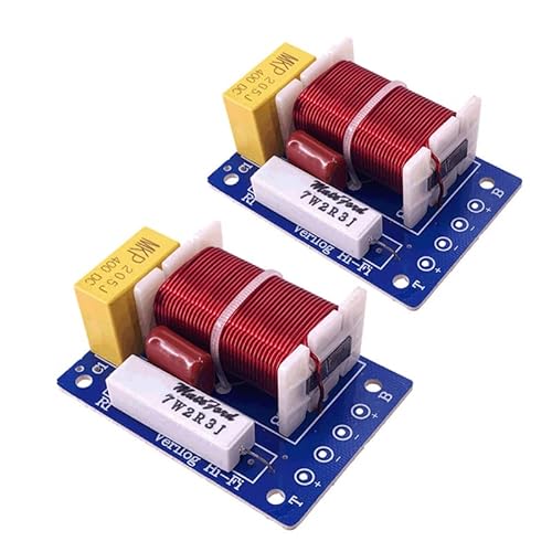 2 stücke 2. Weg 15. 0w DIY. Lautsprecher Filterkreis Treble Bassfrequenzteiler Heimkino HIFI Stereo Audio Crossover Filter von Generic