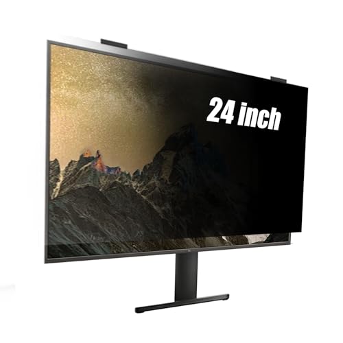 24-Zoll-Computer-Sichtschutz, Anti-Glare-Computerbildschirmabdeckung Und Blauer Licht-UV-Blockierender Bildschirm-Blickfilter für 16:9-Breitbild,24inch(547mm*320mm) von Generic