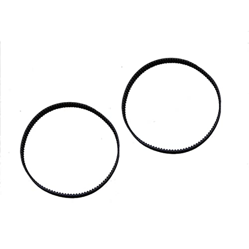 2GT Zahnriemen mit geschlossener Schlaufe, Länge 150 mm, Zahnteilung 2 mm, Gummi, geschlossene Schlaufe, 2 Stück 2GT Zahnriemen mit geschlossener Schlaufe, Länge 150 mm, Zahnteilung 2 mm, Gummi, geschlossene Schlaufe, 2 Stück von Generic