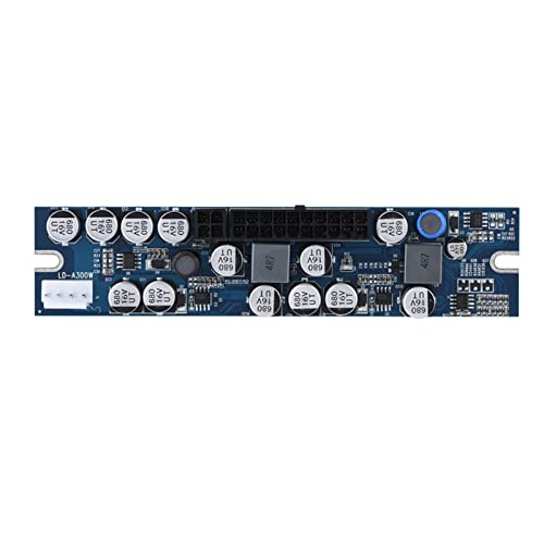 300-W-NETZTEILMODUL DC 12 V PC-NETZTEILMODUL MIT 24-PIN-ANSCHLUSS/AUX/-Kabel FÜR -ITX/1U-GEHÄUSE – HOHE Leistung UND ZUVERLÄSSIGKEIT FÜR -Computer 【Hoch von Generic