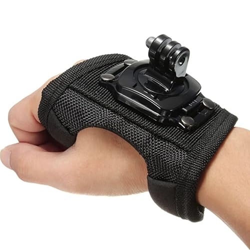 360 Grad Handgelenkband Arm Strap Belt Mount für GoPro Hero 11 10 9 8 Kamera und kompatible Action-Kameras von Generic