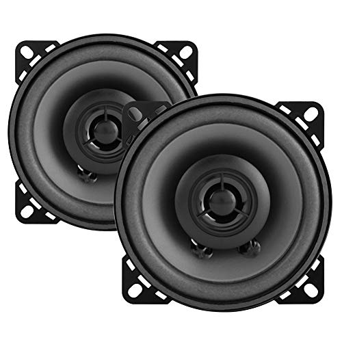 4 Autolautsprecher 2PCS 60W Koaxial Audio -Lautsprecher Modifiziert Upgrade Reibungsloser Angenehm Sound Hohe Empfindlichkeitsfahrzeuge von Generic
