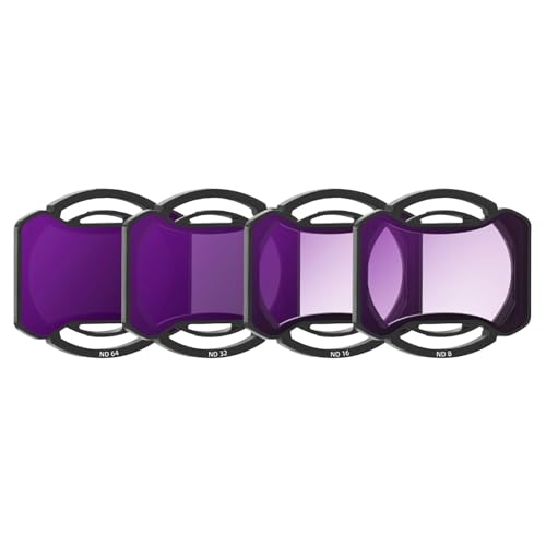 4 Stück ND CPL Polarized Filterset,Polfilter Kompatibel mit DJI Avatar 2 mit Mehrfach Beschichtete HD Optisches Glas Filter für DJI Avatar 2 Drohnenzubehör von Generic