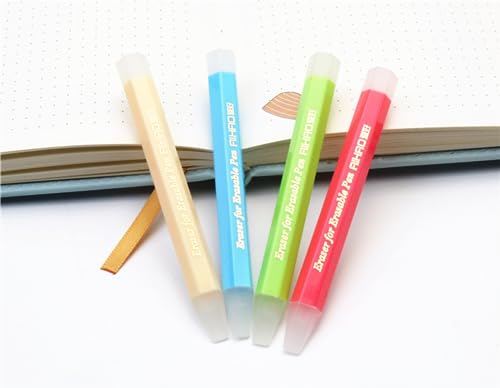 4 Stück Radiergummi, Heiß radierbar, für Stifte, Arbeit, Studenten, Temperaturkontrolle, Gel-Tinte, magischer Stift, Gummi, professionell und attraktiv, professionell und attraktiv 4 Stück Radiergummi, Heiß radierbar, für Stifte, Arbeit, Studenten, Temperaturkontrolle, Gel-Tinte, magischer Stift, Gummi, professionell und attraktiv, professionell und attraktiv von Generic