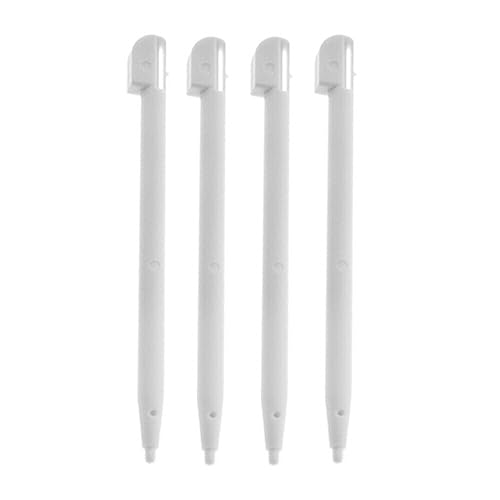 4 x weiße Ersatz-Touchscreen-Stifte, kompatibel mit Nintendo DS Lite (DSL) von Generic