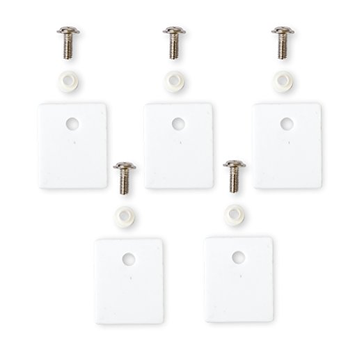 5 Stück TO-3P TO3P 1x20x25mm Keramik Transistor Triac Thyristor Isolator Isolierung Schutz Glimmer 5 Stück TO-3P TO3P 1x20x25mm Keramik Transistor Triac Thyristor Isolator Isolierung Schutz Glimmer von Generic